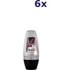 6x Rexona Deo roll-on - 50ml men power