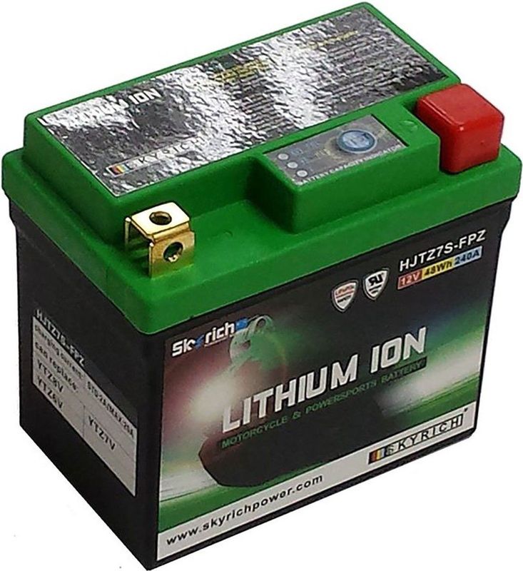 Skyrich - Hjtz7s-fpz - Lithiumbatterij - 12V - Capaciteit 10Ah - Ultra Lichtgewicht