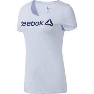 Reebok Reebok Linear Read Scoop T-shirt Vrouwen Witte 2XS