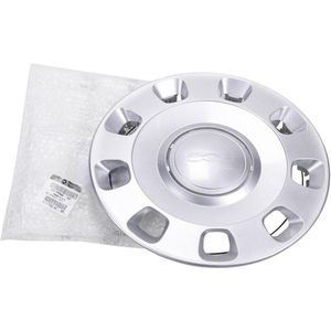 Wieldop 14 inch Zilver Gelakt voor Fiat