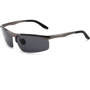 Garpex® Fietsbril - Sportbril - Polaroid Zonnebril - Zonnebril - Racefiets - Mountainbike - Motor - Zwart