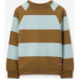 Sissy-Boy - Donkergroene Sweater - Vesten - Met Strepen