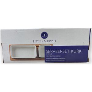 Serveerset - Snack & Dip - 3-delig - Tapas - Kadoset
