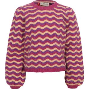LOOXS Little 2531-7319-945 Meisjes Sweater - Maat 116 - multi van 54% NYLON 23% ACRYLIC 23% POLYESTER