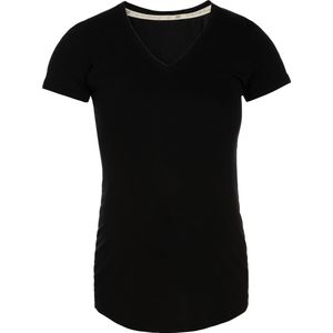 Baby's Only - Zwangerschaps T-shirt Glow zwart - Zwangerschapstop gemaakt uit 96% viscose en 4% elastaan - Zwangerschapsshirt voor de lente en zomer - S