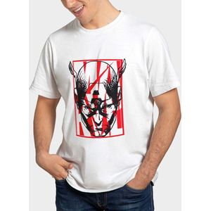 Marvel Adult T-Shirt - Captain America - White - Large