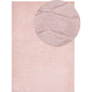 THATTA - Vloerkleed - Roze - 160 x 230 cm - Nepbont