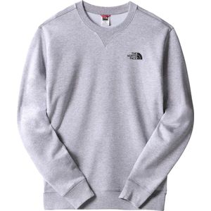 The north face simple dome sweater in de kleur grijs.