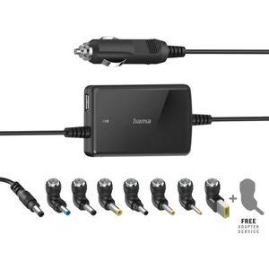 Hama Universele Auto-notebook-netadapter Slim & Light 15-19V/70W