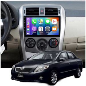 ADIVOX 9 inch geschikt voor Toyota Corolla E140/150 2003-2016 Android 14 2GB/32GB 8CORE CarPlay/Auto/Wifi/RDS/DSP/5G/DAB+