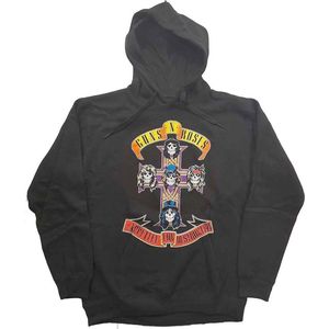 Guns N' Roses - Appetite For Destruction Hoodie/trui - S - Zwart