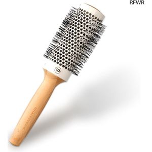 RFWR® Bamboe Ronde Borstel - 43 mm - Milieuvriendelijke Borstel voor Volumieuze en Glanzende Haarstyling