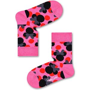 Happy Socks Sokken Kids Disney Polka Minnie Socks Roze Maat:0-12 mnd