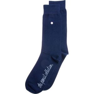 Alfredo Gonzales unisex sokken pencil classic dark navy blauw