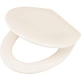 Tiger Ventura - WC bril - Toiletbril met deksel - Soft Close - Easy Clean functie - Duroplast - Beige - Pergamon