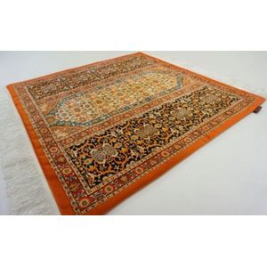 SusaStyle Wandkleed Darwazè – 70x70 cm – Perzisch design – Luxe woondecoratie met zijdezachte glans – Outlet