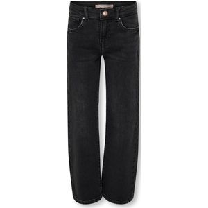 ONLY KOGMEGAN WIDE BLACK AZG NOOS Meisjes Jeans - Maat 158