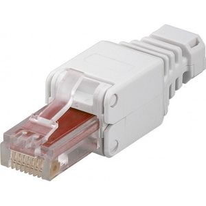 Danicom UTP CAT6 Toolless RJ45 Connector - voor stugge en soepele kern