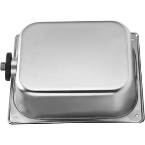 JGS Premium - Roestvrijstalen Brandstoftank 7L Capaciteit voor Benzine Gasopslag - Duurzaam en Betrouwbaar