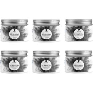 Ben&Anna - Charcoal Tandpoeder - 15 gr - 6 Pak