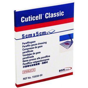 Cuticell Classic - Zalfgaas - 5 x 5 cm - 5 Stuks - Katoen