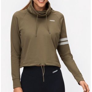 Stronger - Signature Turtleneck - Sportvest - Dames - Burnt Olive - Maat XL