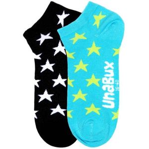 Unabux - Stars - Multipack Sneakersokken - maat 36-40
