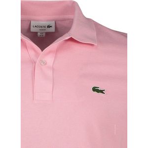 Lacoste 1hp3 Men's S/s Polo 1121 Polo's & T-shirts Heren - Polo shirt - Roze - Maat XS