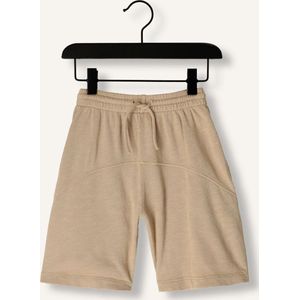 PLAY UP Fleece Shorts Jongens - trainingsbroek - Beige - Maat 110