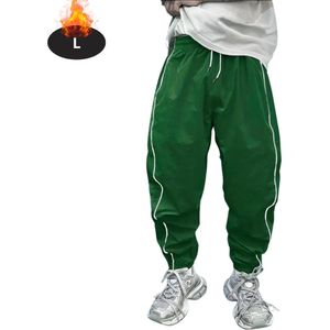 Livano Trainingsbroek Heren - Sportbroek - Trainingsbroek Lang - Trainingspak - Sportkleding - Groen - L