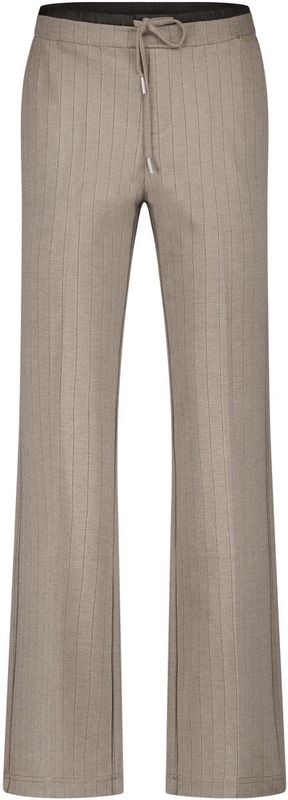 Red Button - Colette Punta Pinstripe Sporty 82 c - Dames Broek - Beige - Streep