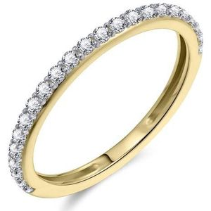 Gisser Jewels Goud Ring Goud VGR019 - VGR019-58 - Sieraad - 14 Karaat Goud