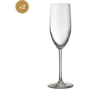 Champagne Glas - 25 cl - Jamie Oliver Waves - Champagneglazen glazen 250 ml