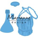 Marianne Design Creatables - LR0479 Tiny's Italiaanse wijnfles