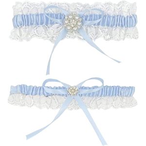 Kousenband - bruid accessoires - ONE SIZE - 2 stuks - bruiloft