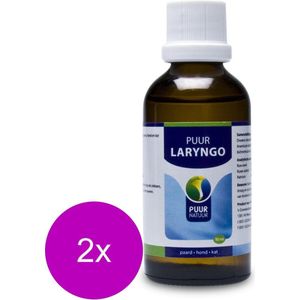 Puur Natuur Laryngo - Supplement - Luchtwegen - 2 x 50 ml