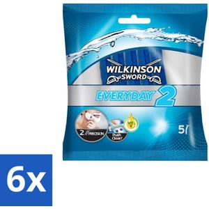 Wilkinson Sword - Wegwerpscheermesjes - 5 Scheermesje - Voordeelverpakking - 6 stuks