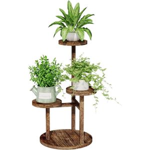 Houten Plantenstandaard - Voor binnen en buiten - Multifunctioneel