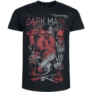 Harry Potter Dark Mark Heren T-shirt - zwart - M