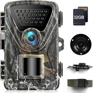 Wildcamera - Wildcamera voor Buiten - Wildcamera met Nachtzicht - Wild Camera - Buitencamera met Nachtzicht