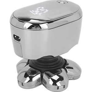 Oplaadbare Ergonomische Tondeuse voor Thuisgebruik – Waterdicht en Automatisch Geslepen Scheerapparaat voor Mannen