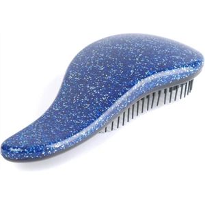 Scoby - Anti Klit Borstel - Haarborstel - Anti klit - Hairbrush - Compacte borstel - Haar borstel - Blauw