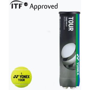 Yonex TOUR tennisballen - ITF approved - 4stuks
