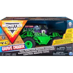 Monster Jam - Grave Digger - RC Voertuig - Schaal 1:24 - 2,4 GHz