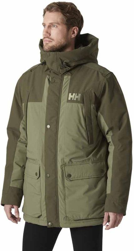 Helly Hansen - Escape Parka - Groen - Heren Parka - Geïsoleerd - HELLY TECH® Protection