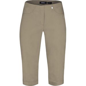 Robell - Model Bella 05 Bermuda - Bengaline Stretch - Olive - EU40