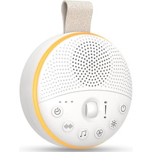 Baby White Noise Machine, Baby Slaaphulpmiddel, 21 geluiden, 30 volumeniveaus, 30/60/90 minuten timer