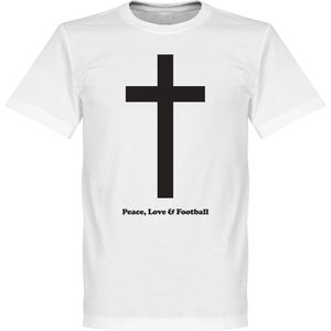 Peace, Love, Football T-shirt - XXL