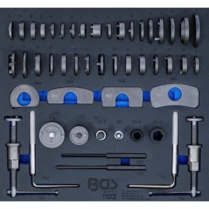 BGS werkplaatswageninzetstuk 2/3: Remzuiger-reset-set 50 stuks - ...