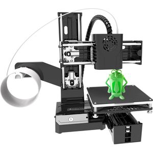 Mini 3D Printer - Draagbare Printer - TPU - PLA - Inclusief Software - Draagbaar - Gebruiksvriendelijk - Geschikt voor kinderen en beginners - Zwart